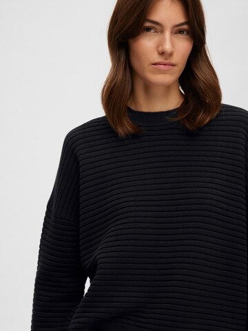 SELECTED FEMME Pullover 'LAURINA' in Schwarz