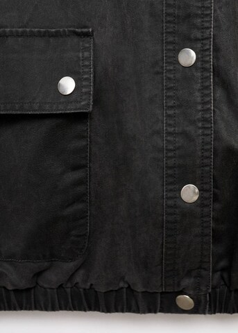 MANGO TEEN Jacke 'Bomby' in Grau