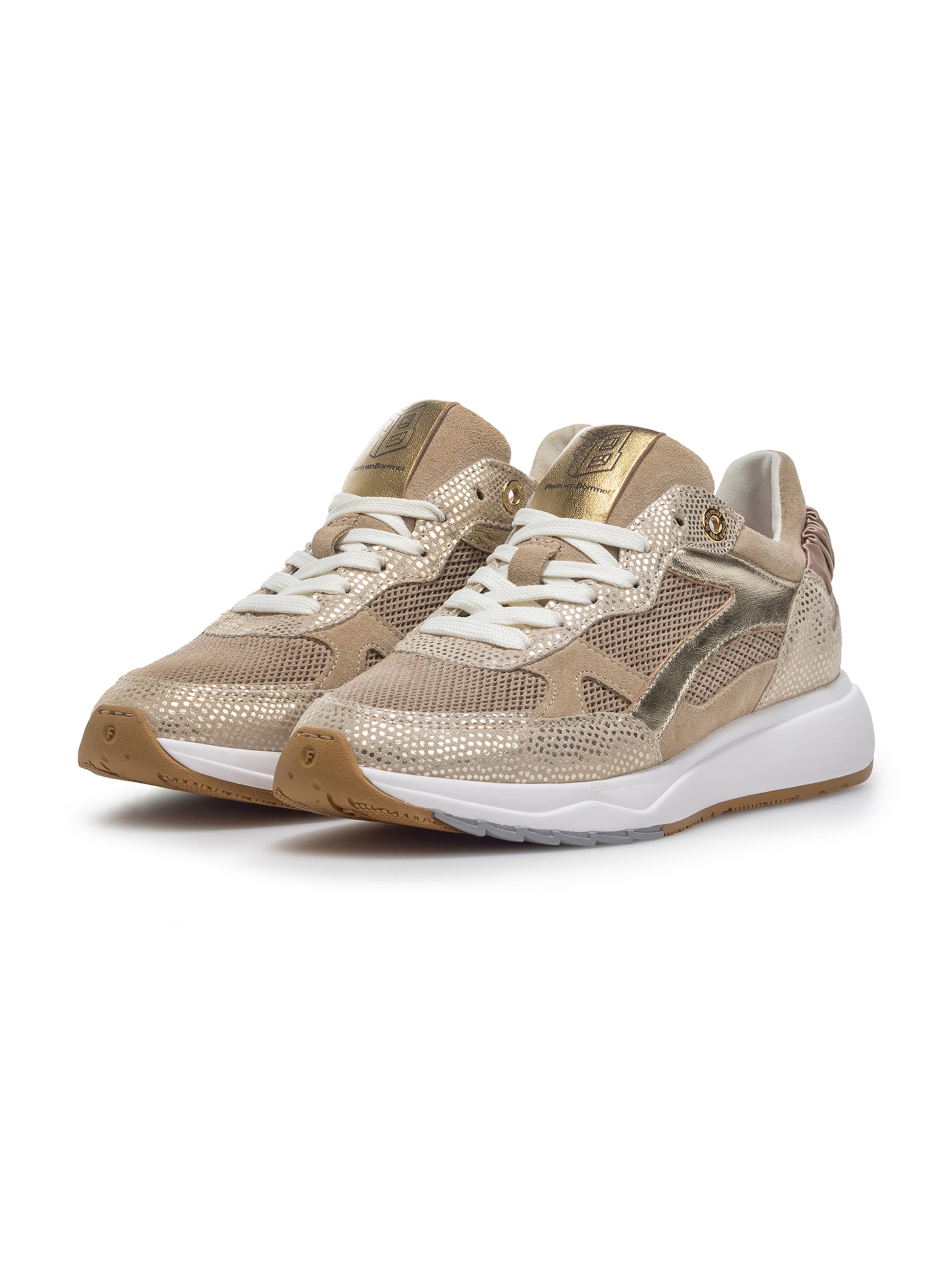 Floris van Bommel Sneakers 'Suvi 04' in Gold