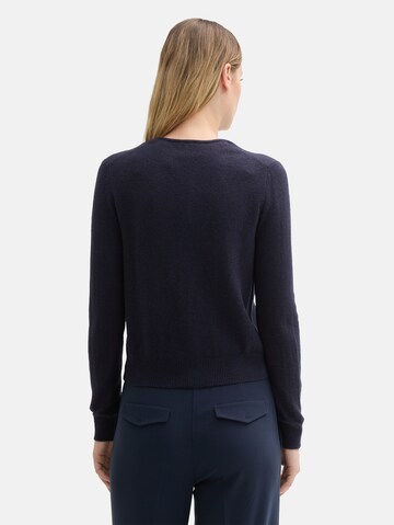 TOM TAILOR Knit cardigan in Blue