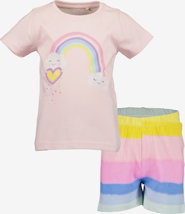 Pyjama BLUE SEVEN en rose : devant