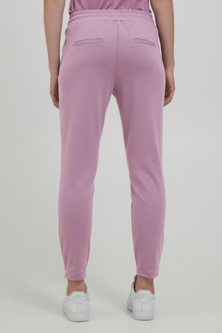 b.young Slim fit Pleat-Front Pants 'Rizetta' in Purple