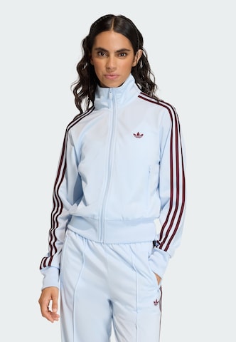 ADIDAS ORIGINALS - Sudadera con cremallera 'Firebird Classic' en azul: frente