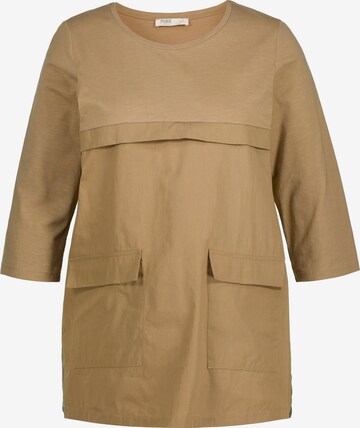 Ulla Popken Shirt in Brown: front