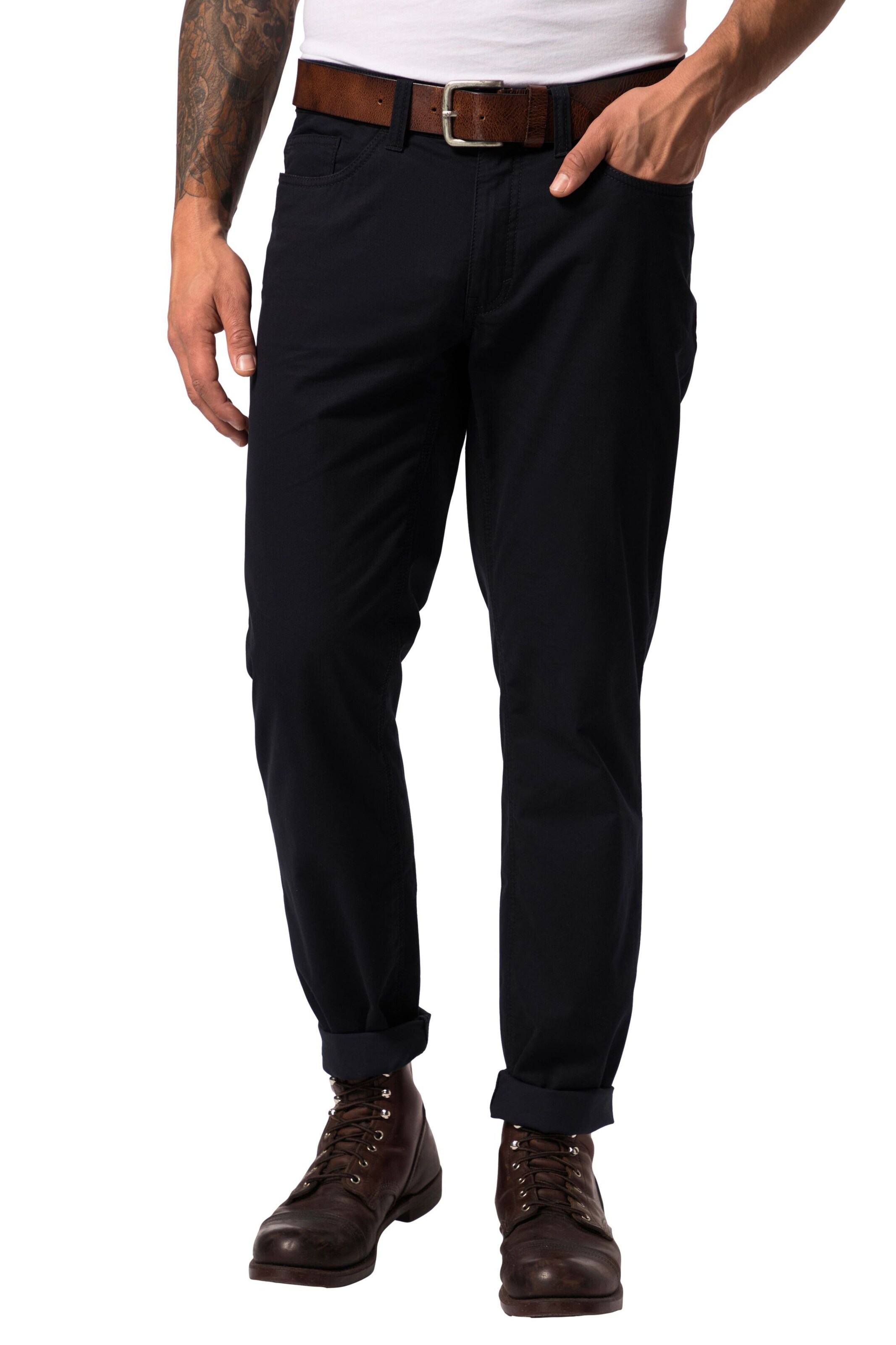 JP1880 Regular Hose in Blau: Vorderseite