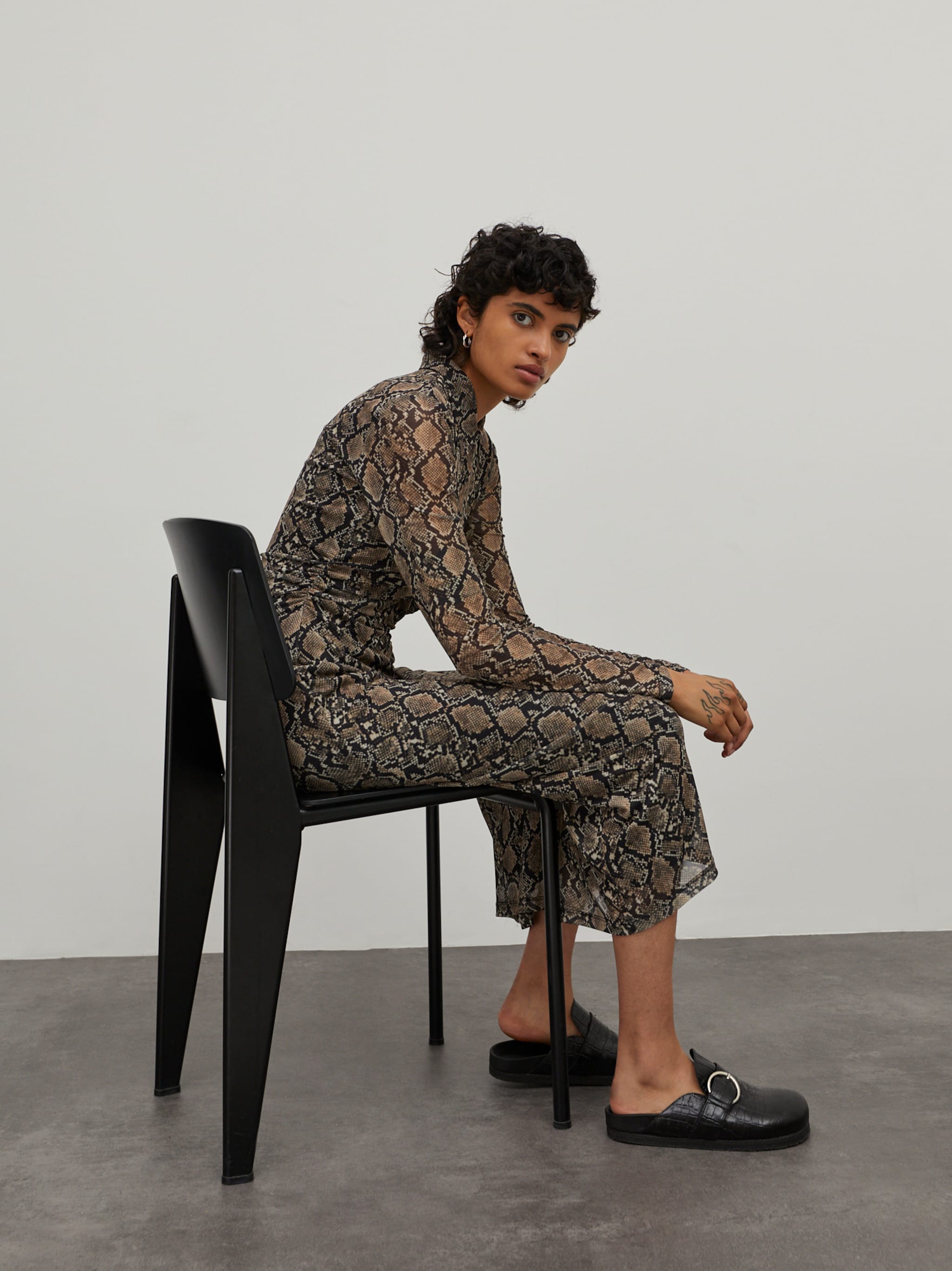 EDITED Produits Robe-chemise 'Deborah' mélange de couleurs