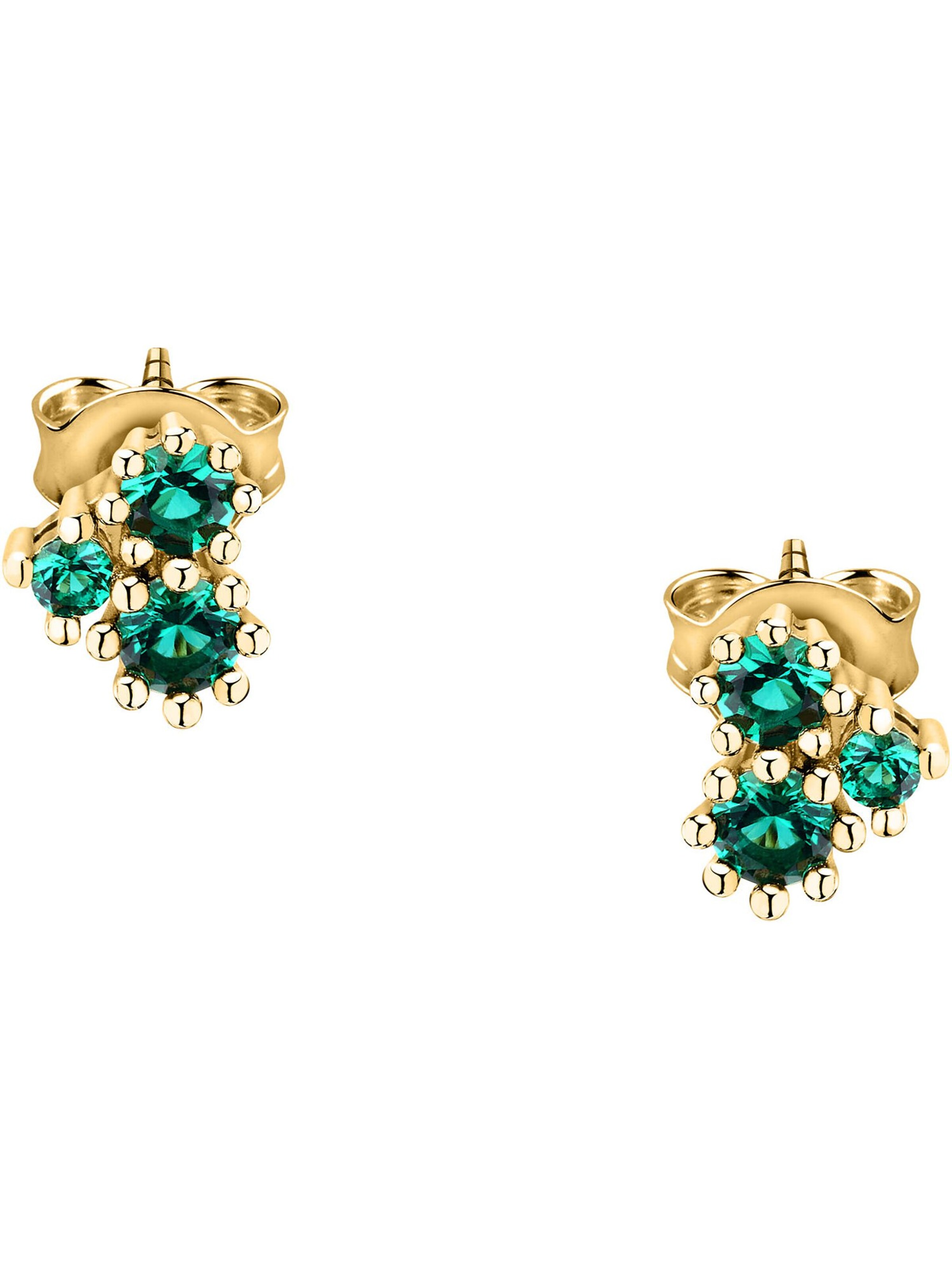 Live Diamond Earrings in Gold