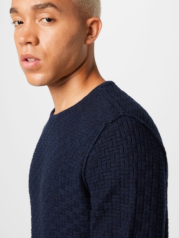 Only & Sons Sweater 'Trough' in Blue