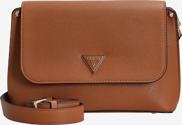 GUESS Originals Umhängetasche 'Meridian II' in Braun: Vorderseite