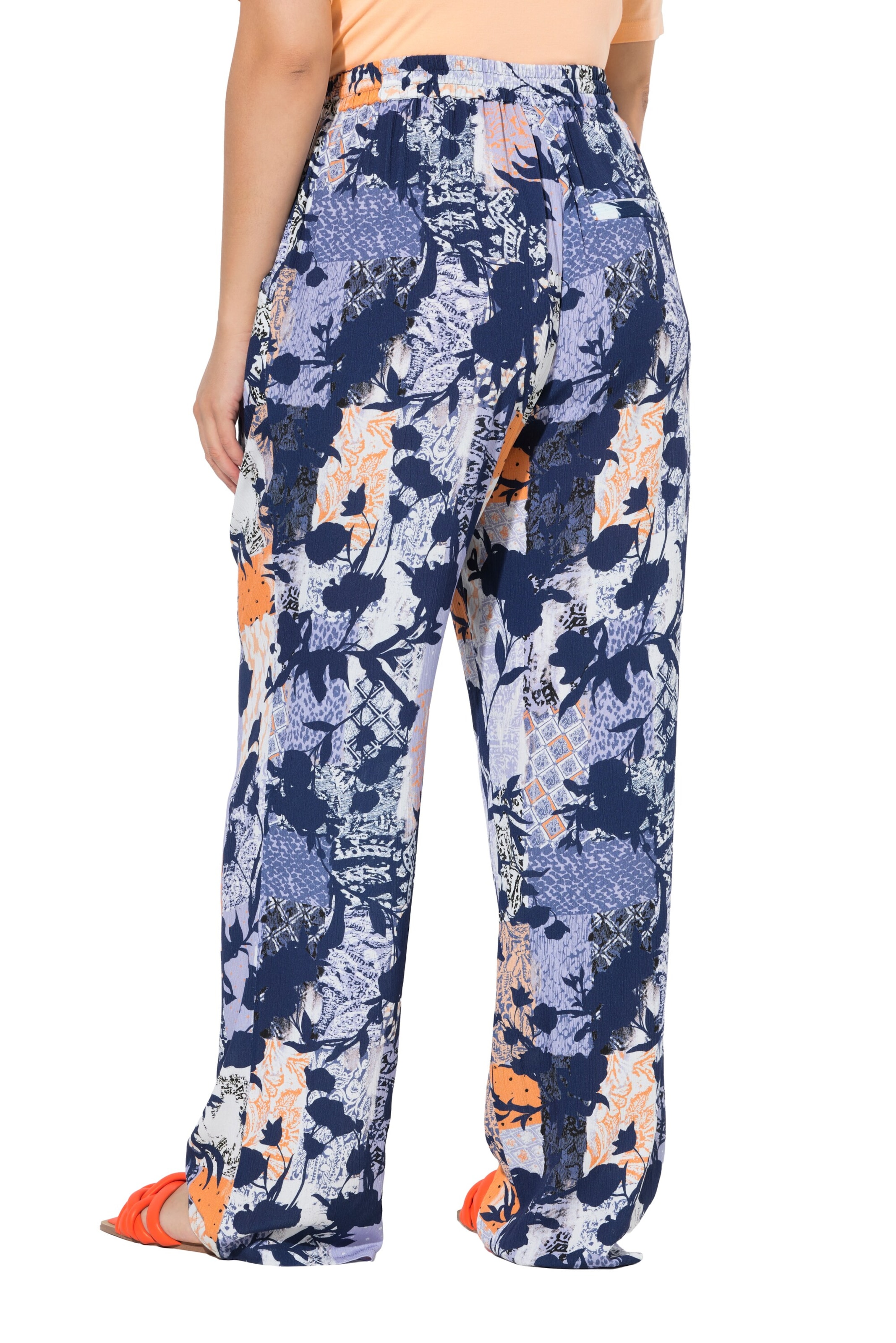 Ulla Popken Regular Hose in Blau