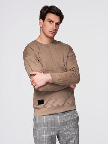 Ombre Sweatshirt 'B1712' in Beige