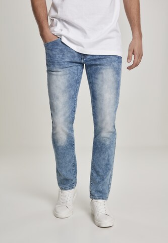 SOUTHPOLE Slimfit Jeans in Blau: predná strana