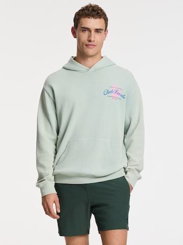 Shiwi Sweatshirt 'Zac Paradise' i grøn: forside