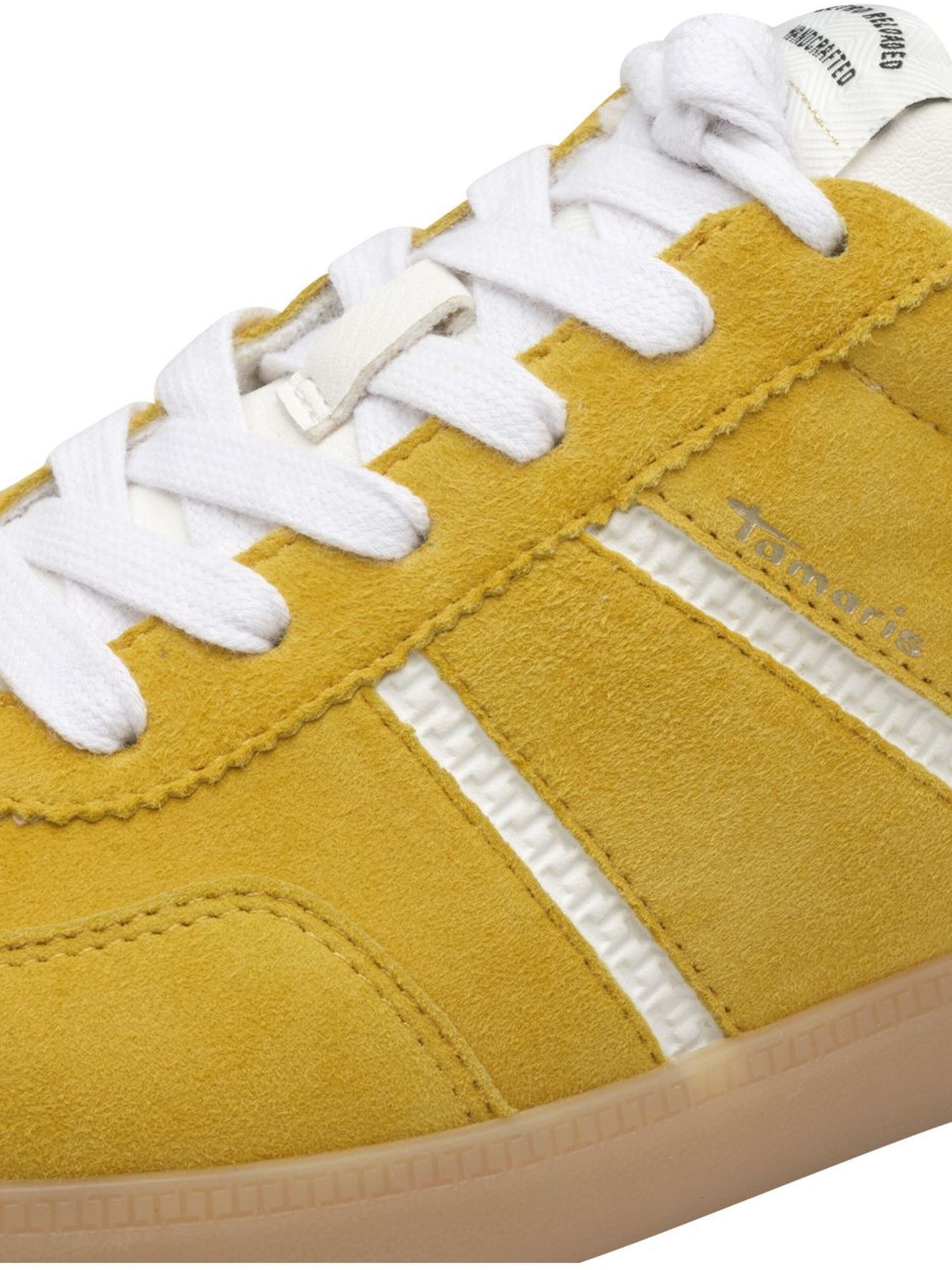 Baskets basses Tamaris en jaune