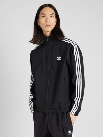 ADIDAS ORIGINALS Přechodná bunda 'Adicolor Firebird' – černá: přední strana