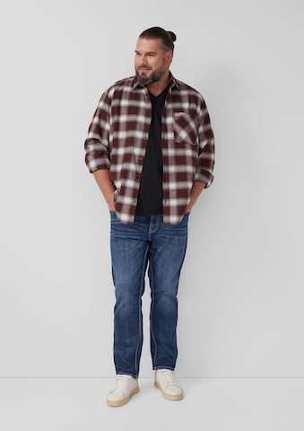 s.Oliver Men Big Sizes Shirt in Black