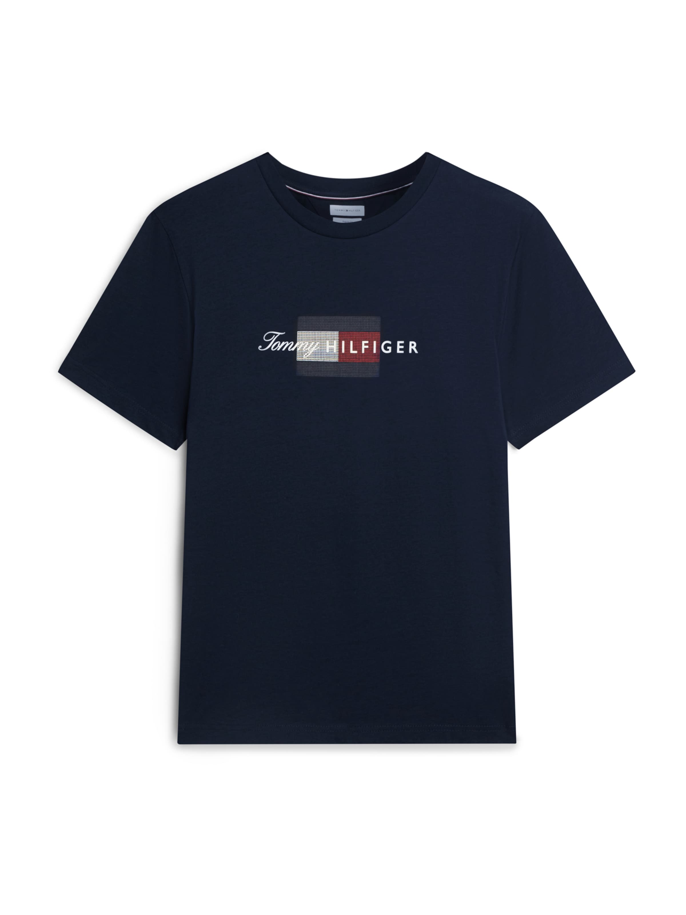 TOMMY HILFIGER - Camisa em azul: frente