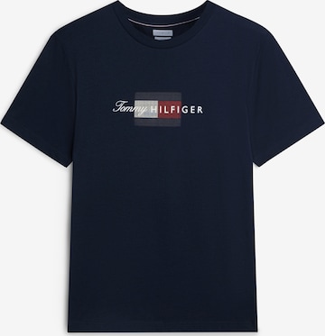 TOMMY HILFIGER - Camisa em azul: frente