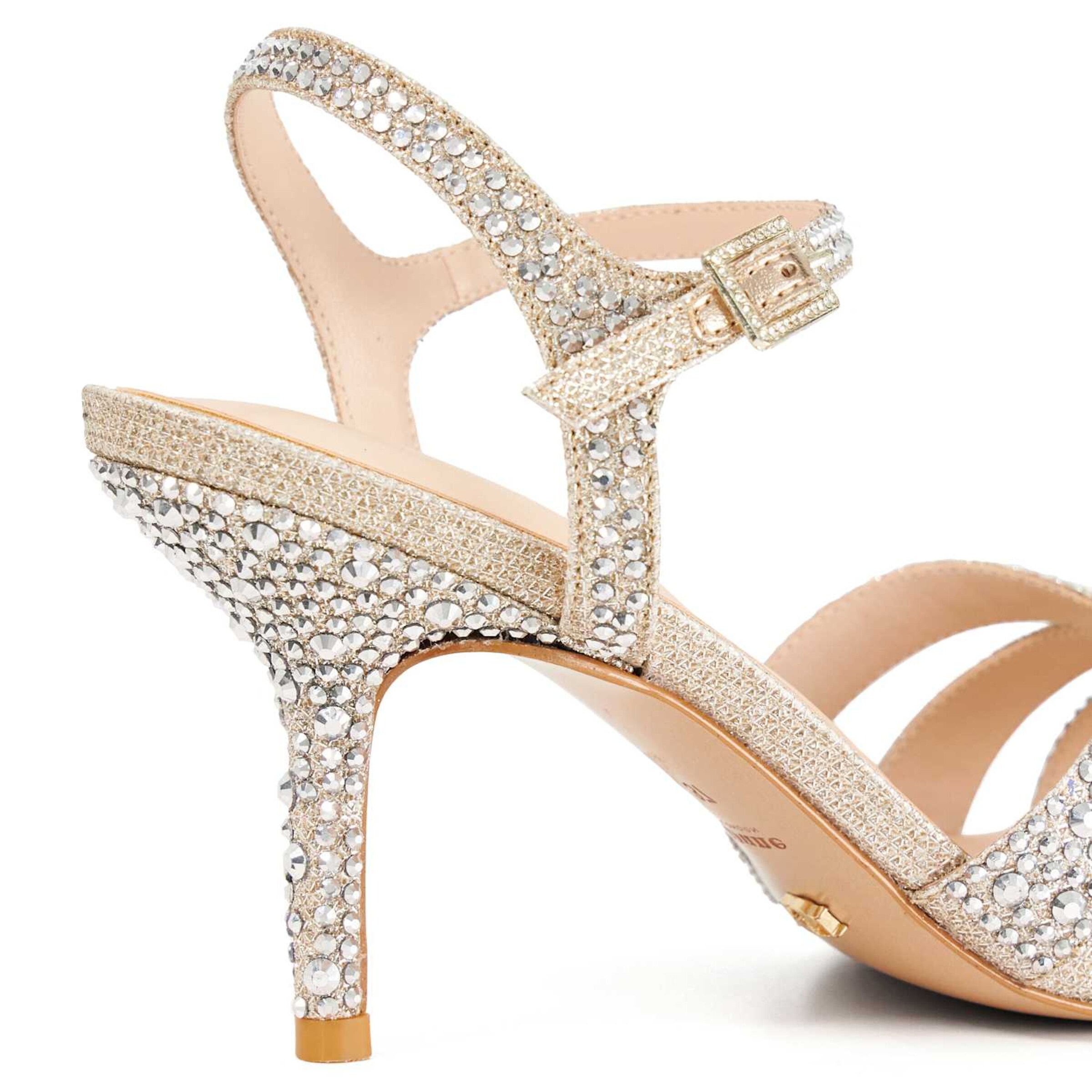 Dune LONDON Sandalen met riem in Goud