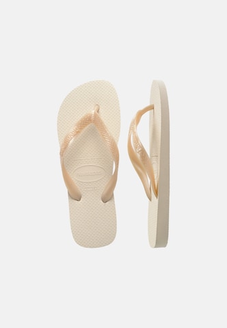 HAVAIANAS Varvastossut 'TOP SENSES' värissä beige