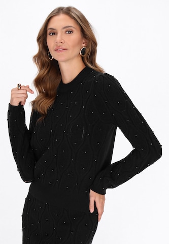 faina Trui 'Fashion Look' in Zwart: voorkant