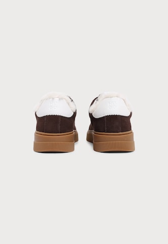 HUGO Sneaker 'Lyzz Tenn' in Braun