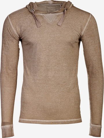 TREVOR'S Sweatshirts in Braun: predná strana