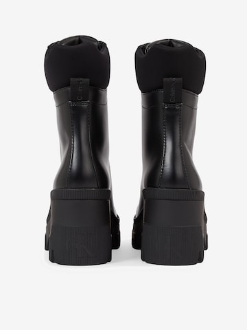 Calvin Klein Schnürstiefelette in Schwarz