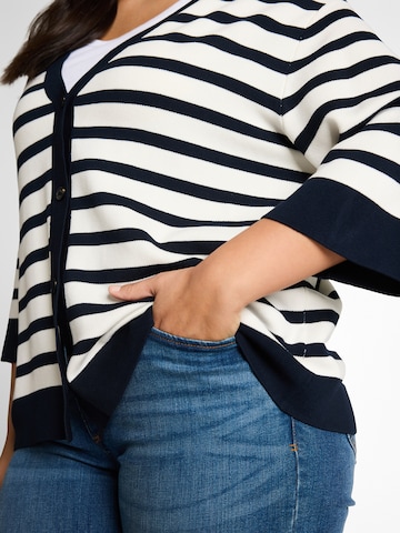 Tom Tailor Women + Knit Cardigan in Blue