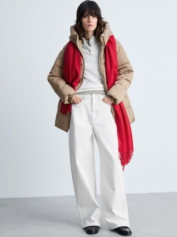 MANGO Winter jacket 'Tokyo' in Beige