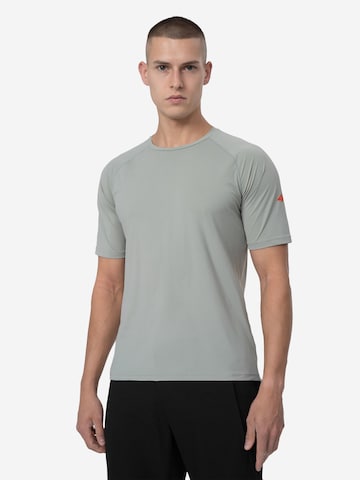 T-Shirt fonctionnel 4F en gris : devant