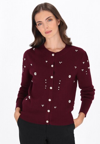 usha BLACK LABEL - Cárdigan en lila: frente