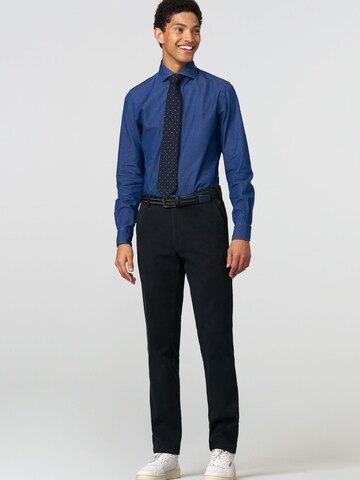 MEYER Regular Chinohose 'Oslo' in Blau