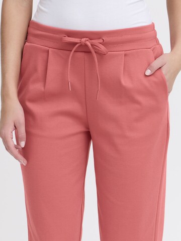ICHI - Slimfit Pantalón ' IHKate ' en rosa