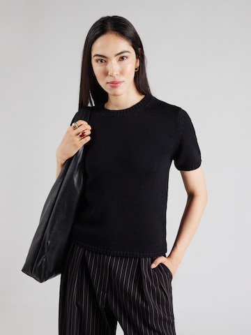 MOS MOSH Sweater 'MMArin' in Black: front