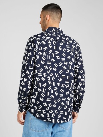 Studio Seidensticker Regular fit Button Up Shirt in Blue