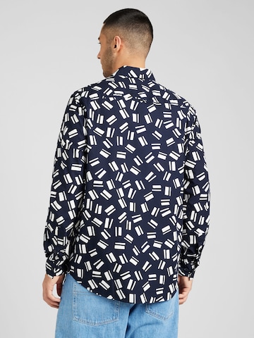 Studio Seidensticker Regular fit Button Up Shirt in Blue