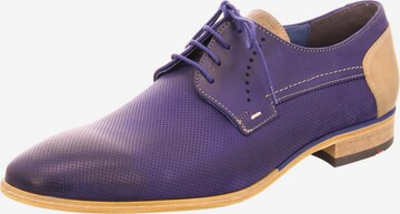 LLOYD Lace-Up Shoes in Purple: front