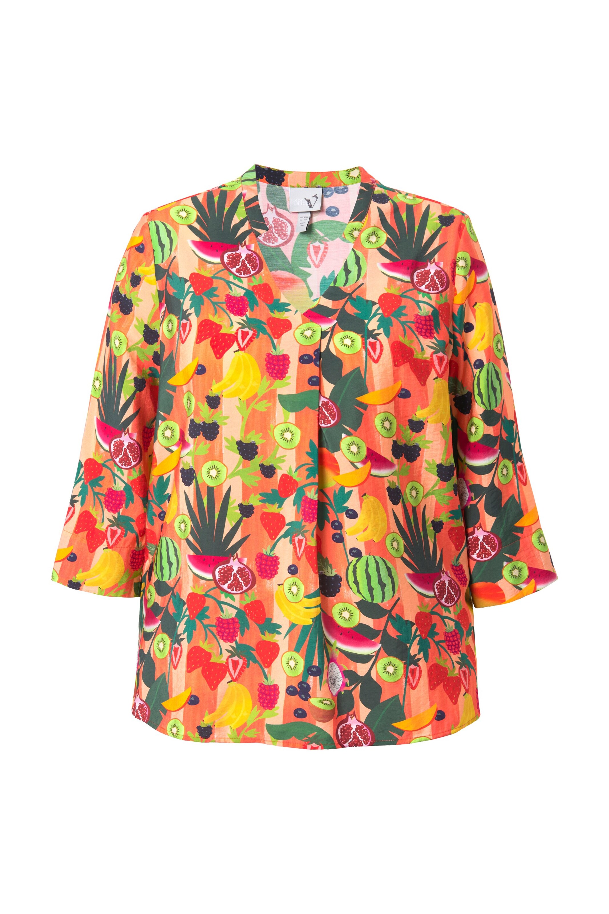 Ulla Popken Bluse in Orange: Vorderseite