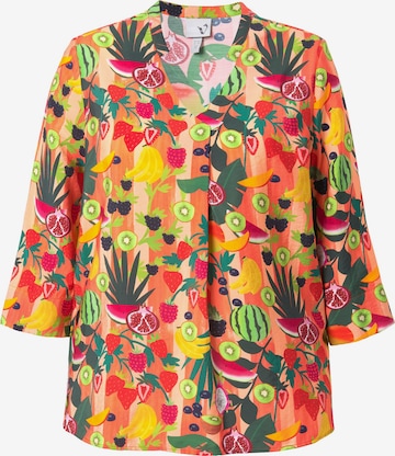 Ulla Popken Bluse in Gelb: Vorderseite