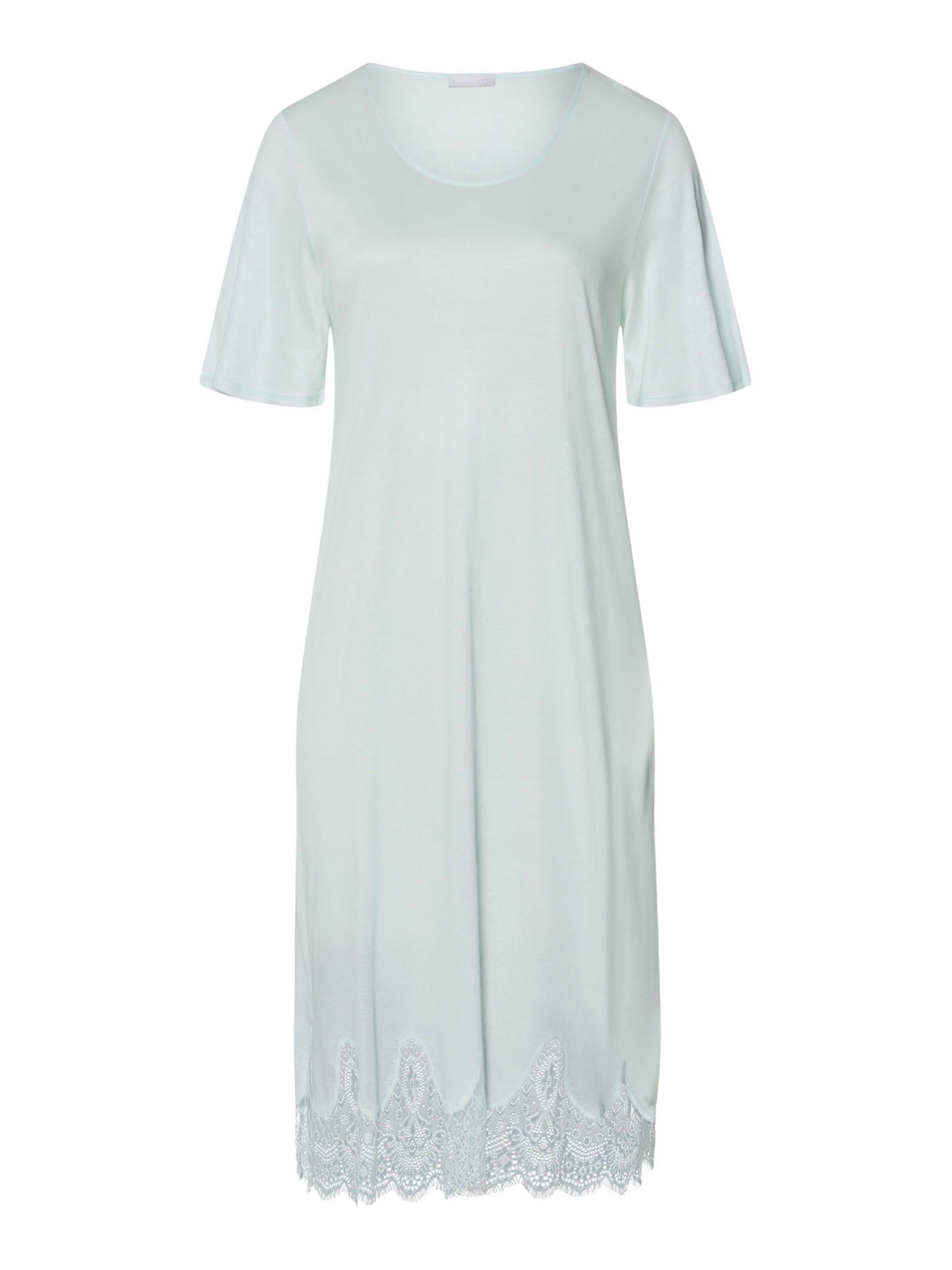 Chemise de nuit ' Melia ' Hanro en bleu : devant