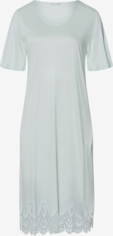 Hanro Nightgown ' Melia ' in Blue: front