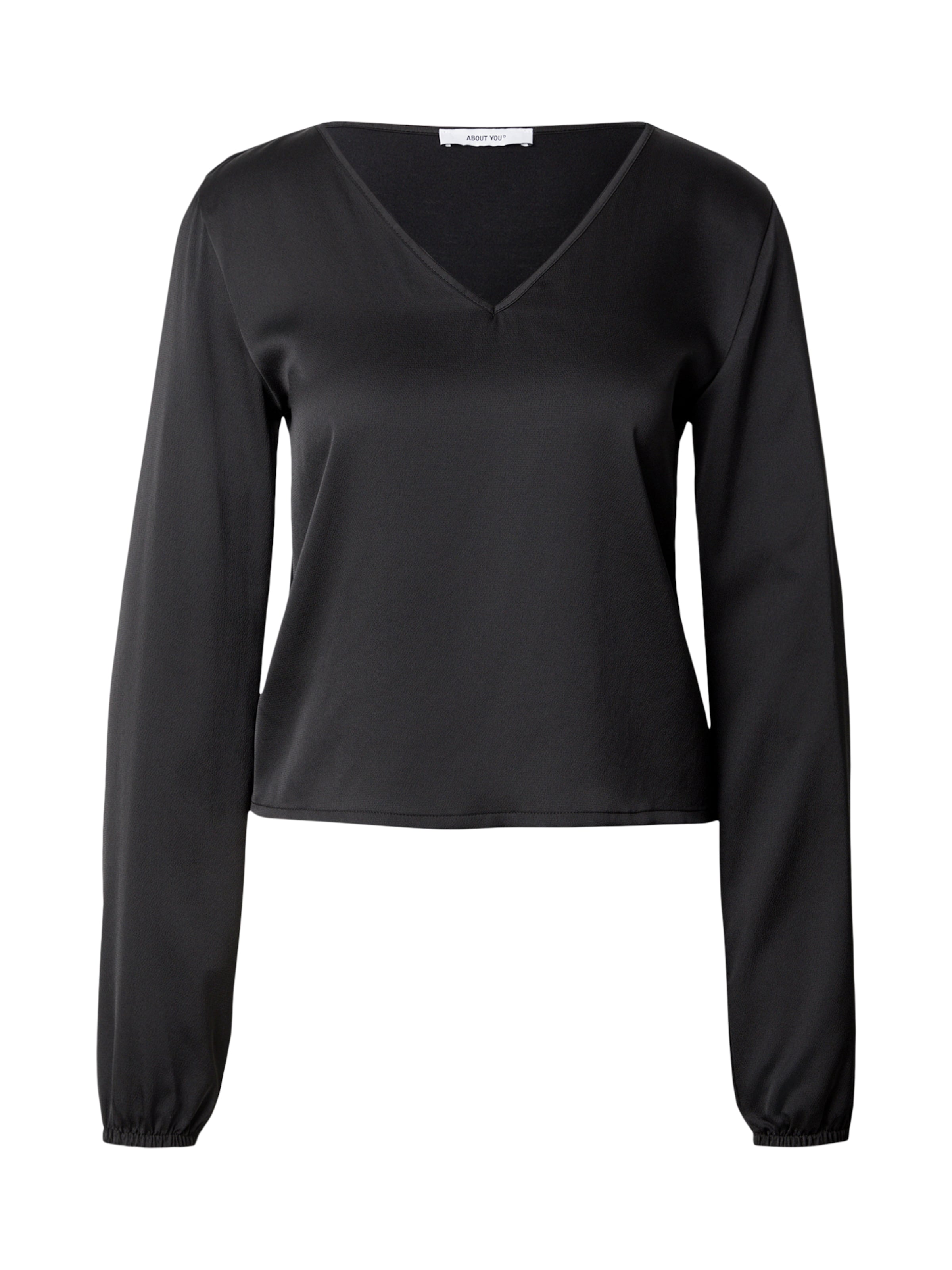 ABOUT YOU Póló 'Davinia' - fekete: elől