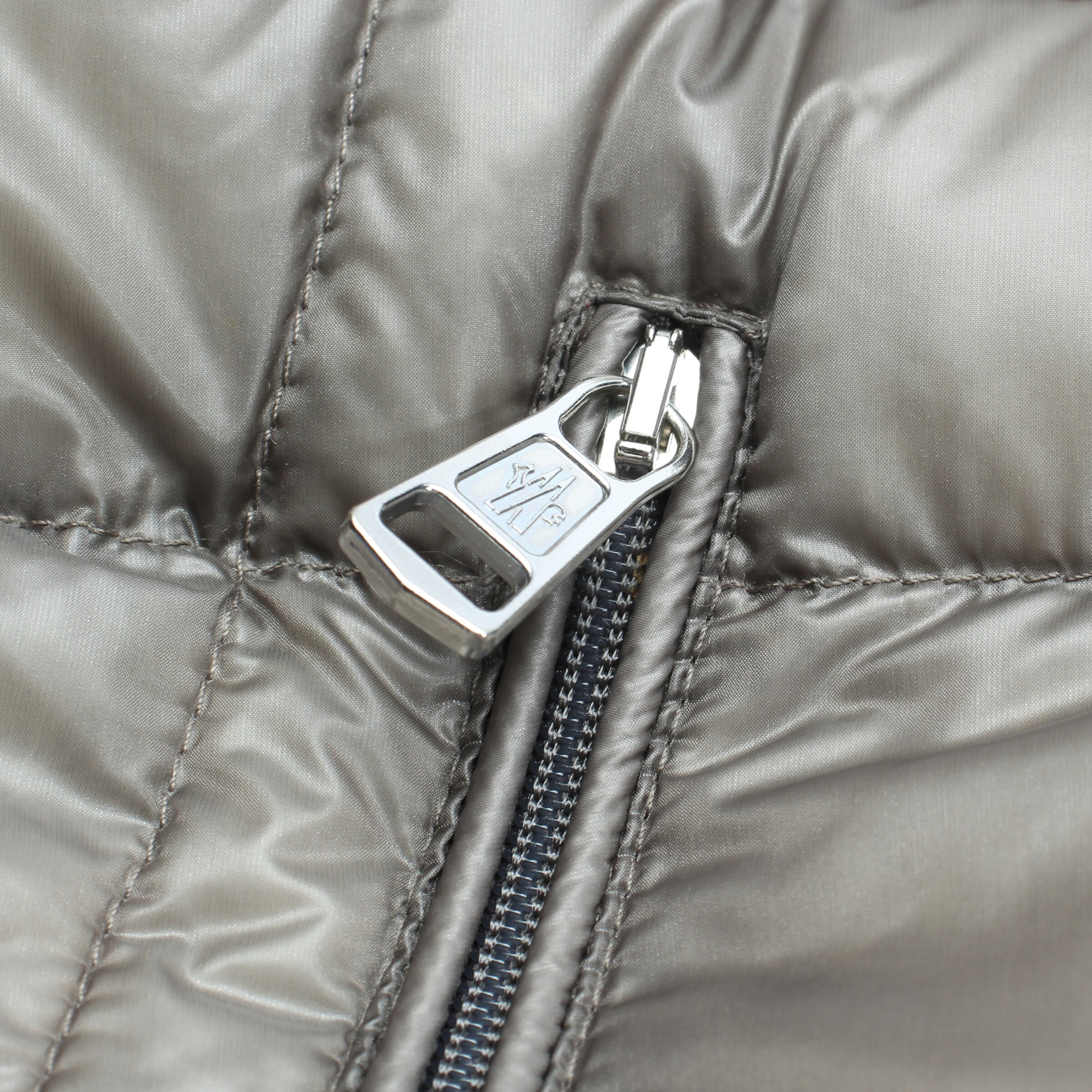 MONCLER Jacket & Coat in S in Grey