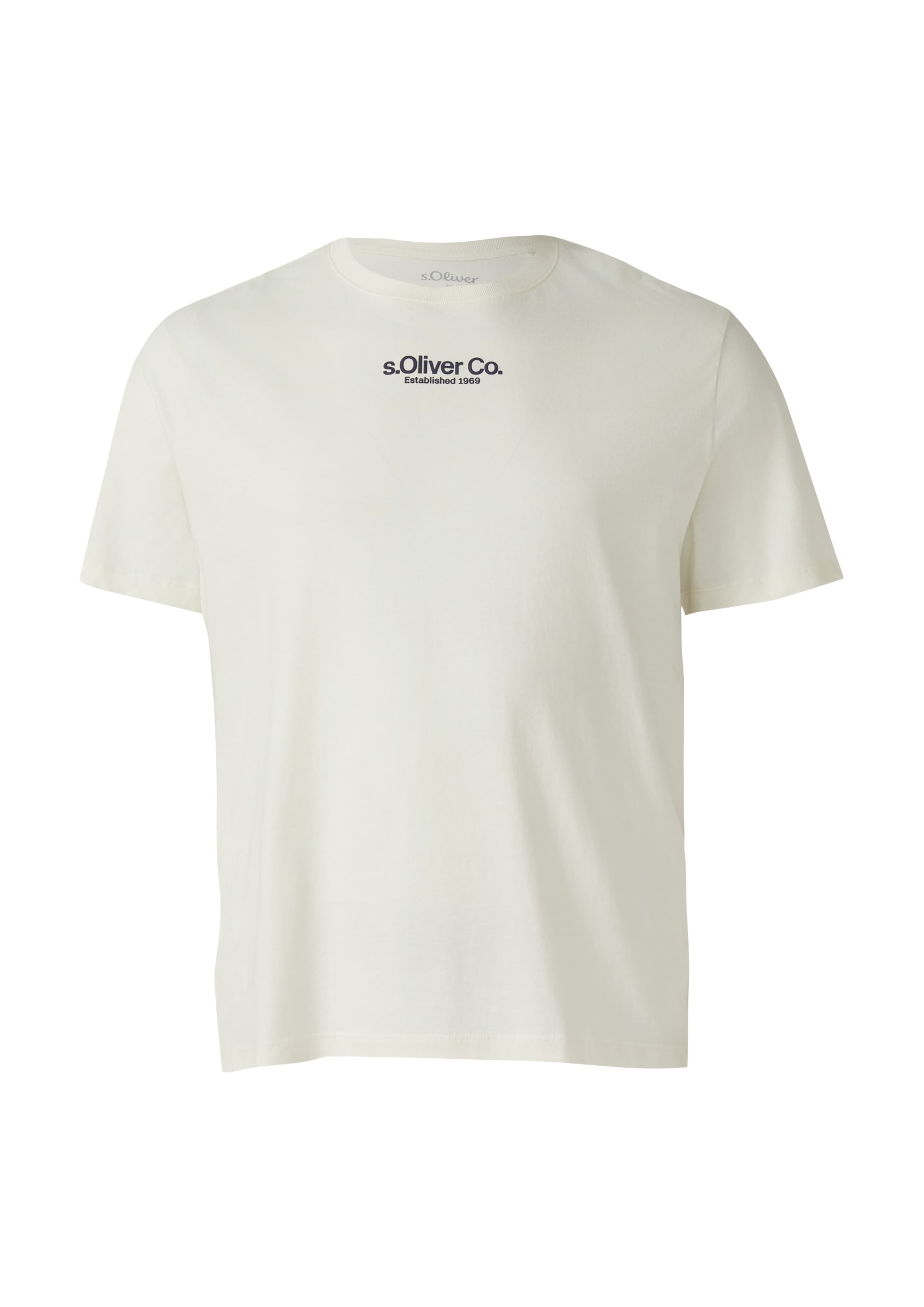 T-Shirt s.Oliver en beige : devant