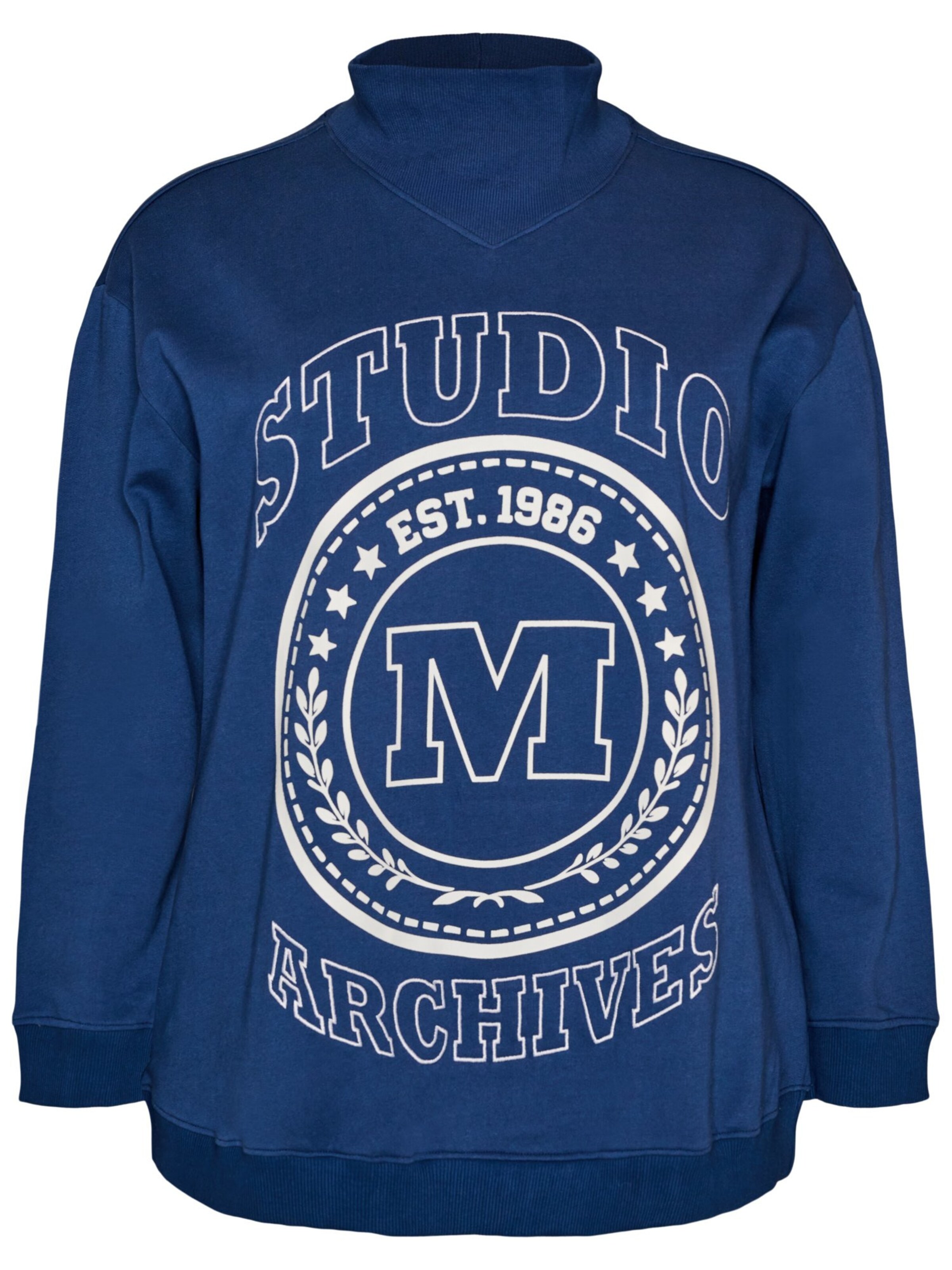 Active by Zizzi - Sweatshirt em azul: frente