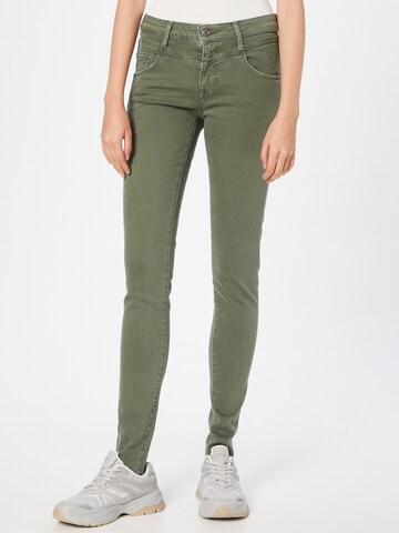 Mavi Skinny Jeans 'Adriana' in Green: front