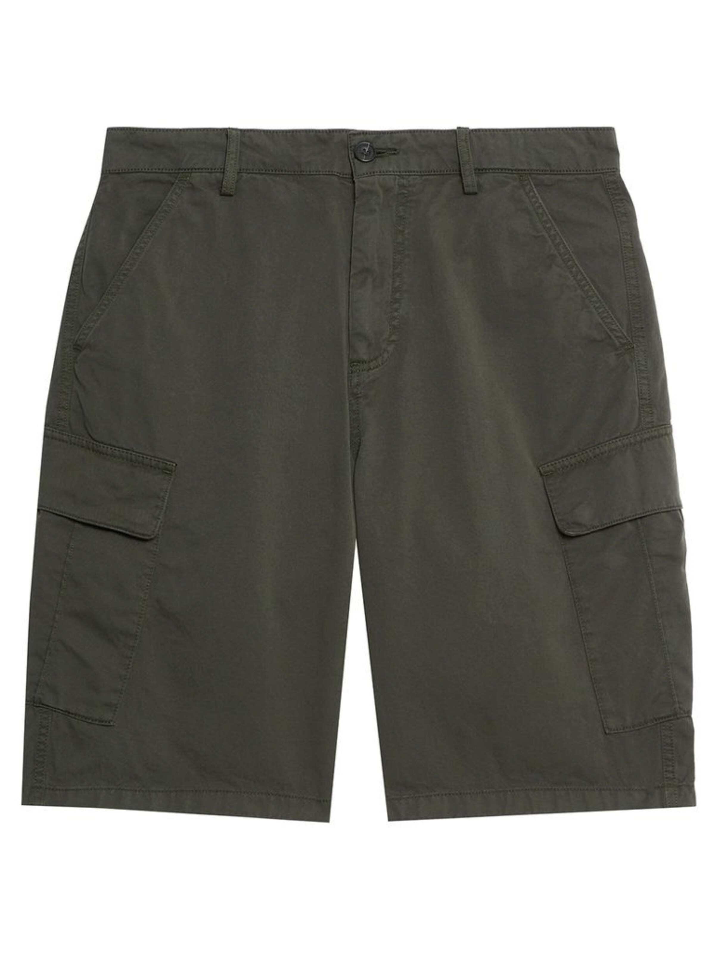 Lyle & Scott regular Cargobukser i grøn: forside