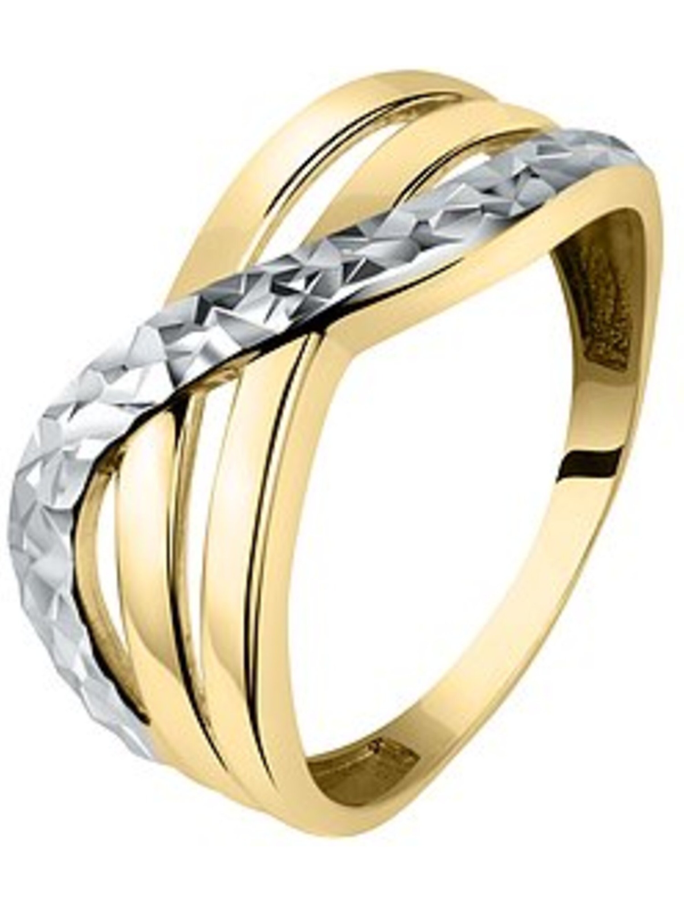 CHRIST Ring in Gelb: Vorderseite