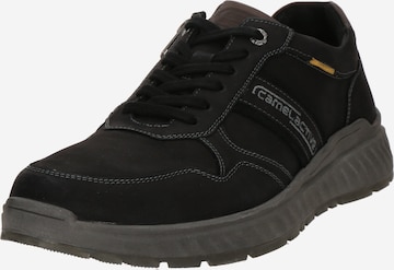 Baskets basses 'Wood' CAMEL ACTIVE en noir : devant